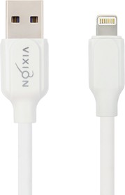 Фото 1/3 Кабель USB VIXION (K28i) 3,5A для iPhone Lightning 8 pin 1м (белый)