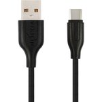 Кабель USB VIXION (K2c) Type-C 1м (черный)