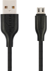 Фото 1/3 Кабель USB VIXION (K2m) microUSB 3м (черный)