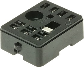 Фото 1/2 V23154Z1001 1393824-1, 10 Pin PCB Mount Relay Socket, for use with Cradle Relays