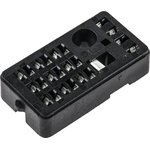 V23154Z1028 1-1393824-0, PCB Mount Relay Socket, for use with V23154 Series