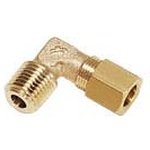 0109 14 17, 0109 Series Elbow Threaded Adaptor, R 3/8 Male to Push In 14 mm ...