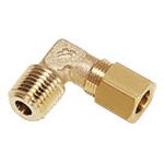 0109 10 17, 0109 Series Elbow Threaded Adaptor, R 3/8 Male to Push In 10 mm ...