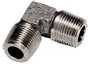 0152 27 27, 0152 Series Elbow Threaded Adaptor, R 3/4 Male to R 3/4 Male, Threaded Connection Style