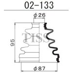 02-133, Пыльник шруса