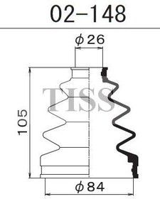 Photo 1/2 02-148, Anther of the external seam