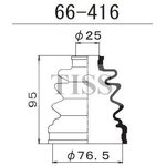 66-416, Пыльник шруса