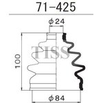 71-425, Пыльник шруса