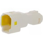 560-002-000-111, Pin & Socket Connectors W TO W MALE 2P PLUG WHITE FOR 1.30-1.70