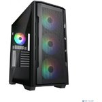 Cougar Корпус Uniface X RGB V2 Black, 4x140mm ARGB PWM Fan, ARGB PWM Fan Hub ...