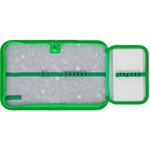 Пенал ПИФАГОР, 1 отделение, 1 откидная планка, полиэстер, 19х13 см ...