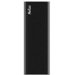 SSD накопитель Netac Z SLIM Black 500GB USB 3.2 Gen 2 Type-C External SSD ...