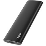 SSD накопитель Netac Z SLIM Black 500GB USB 3.2 Gen 2 Type-C External SSD ...