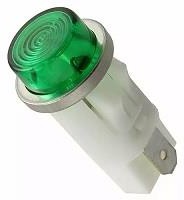 1053QC5, Panel Mount Indicator Lamps GREEN DIFFUSED 1/2" MOUNTING HOLE