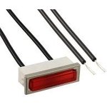2330D1, Panel Mount Indicator Lamps RED DIFFUSED