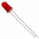4300H1LC, Standard LEDs - Through Hole RED DIFFUSED LOW CURRENT