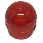 4341, LED Lenses RED TRANSLUCENT