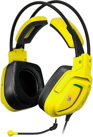 Фото 1/7 Наушники с микрофоном A4Tech Bloody G575 Punk желтый/черный 2м мониторные USB оголовье (G575 PUNK)