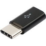 Переходник-адаптер VIXION (AD43) micro USB - Type-C (черный)