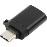 Переходник-адаптер VIXION (AD54) USB 3.0 - Type-C (черный)