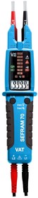 SEFRAM70, 70, Digital Voltage tester, 1000V ac/dc, Continuity Check, Battery Powered