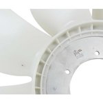 130-12-023, Вентилятор КАМАЗ-ЕВРО 704мм с обечайкой и выгнутым диском в сборе ...