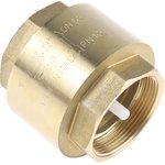 Brass Single Check Valve, BSPP 2in, 12 bar