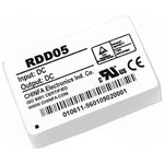 RDD05-15S5U, Преобразователь DC/DC, 6Вт, Uвх 18-75В, 15VDC, Iвых 400мА, 18г