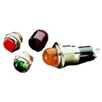 930404X724WN, Complete Assemblies for Panel Mount Indicator Lamps Bayonet Lamp Red