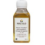 Масло "Особое" для игрушек и посуды из дерева, цвет «Асфальт», 100 мл 8064189