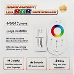 143-103-1, LED RGB контроллер 2.4G (сенсорное управление)