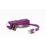 USB Дата-кабель Lightning 8 pin для Apple (фиолетовый)