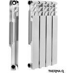 Алюминиевый радиатор THERMA Q1 500/80 4 секции 1223456