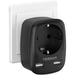 Сетевой фильтр TESSAN TS-611-DE, черный
