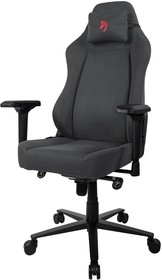 Компьютерное кресло (для геймеров) Arozzi Primo Woven Fabric - Black - Red logo