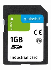 SFSD1024L1BN1WI- E-DE-111-STD, Memory Card SD™ 1GB SLC, Swissbit | купить в розницу и оптом