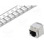 RJJS88143E1V039, Гнездо, RJ45, PIN: 8, Кат: 5, экранированный, Конф: 8p8c