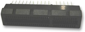Фото 1/3 10018783-11110TLF, Conn PCI Express Card Edge SKT 36 POS 2mm Solder ST Thru-Hole Tray