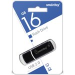 USB 2.0 накопитель Smartbuy 016GB Crown Black (SB16GBCRW-K)