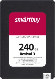 Фото 1/7 Накопитель 2,5" SSD Smartbuy Revival 3 240GB TLC SATA3