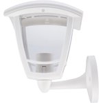 Садово-парковый светильник ЭРА НБУ 07-40-001 Дели белый 4 гранный настенный IP44 ...