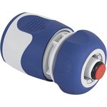 GWHC20-058 GREEN APPLE Коннектор с аквастопом для шланга 12 мм (1/2), пластик, TPR