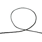 Нить прошивная лавсан черная (1000 м)