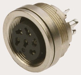 09-0104-00-02, Circular Connector, 2 Contacts, Panel Mount, M16 Connector, Socket, Female, IP67, 723 Series