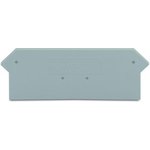 280-316, End and intermediate plate - 2.5 mm thick - gray
