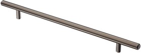 Ручка-рейлинг 12 мм, 288 мм, черный хром R-3020-288 BN