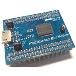 FT4232H-56Q MINI MDL, Interface Development Tools FT4232H Mini Mod USB-serial FIFO