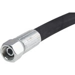 654mm Synthetic Rubber Hydraulic Hose Assembly, 215bar Max Pressure