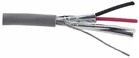 Фото 1/4 78152 SL005, Multi-Conductor Cables 28AWG 2PR FOIL 100 FT SPOOL SLATE