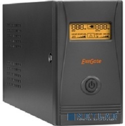 Фото 1/8 Exegate EP285476RUS ИБП ExeGate Power Smart ULB-850.LCD. AVR.C13.RJ.USB 850VA/480W, LCD, AVR, 4*IEC-C13, RJ45/11, USB, Black